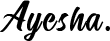 Ayesha logo